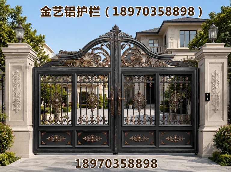 余干县金艺铝护栏展示图